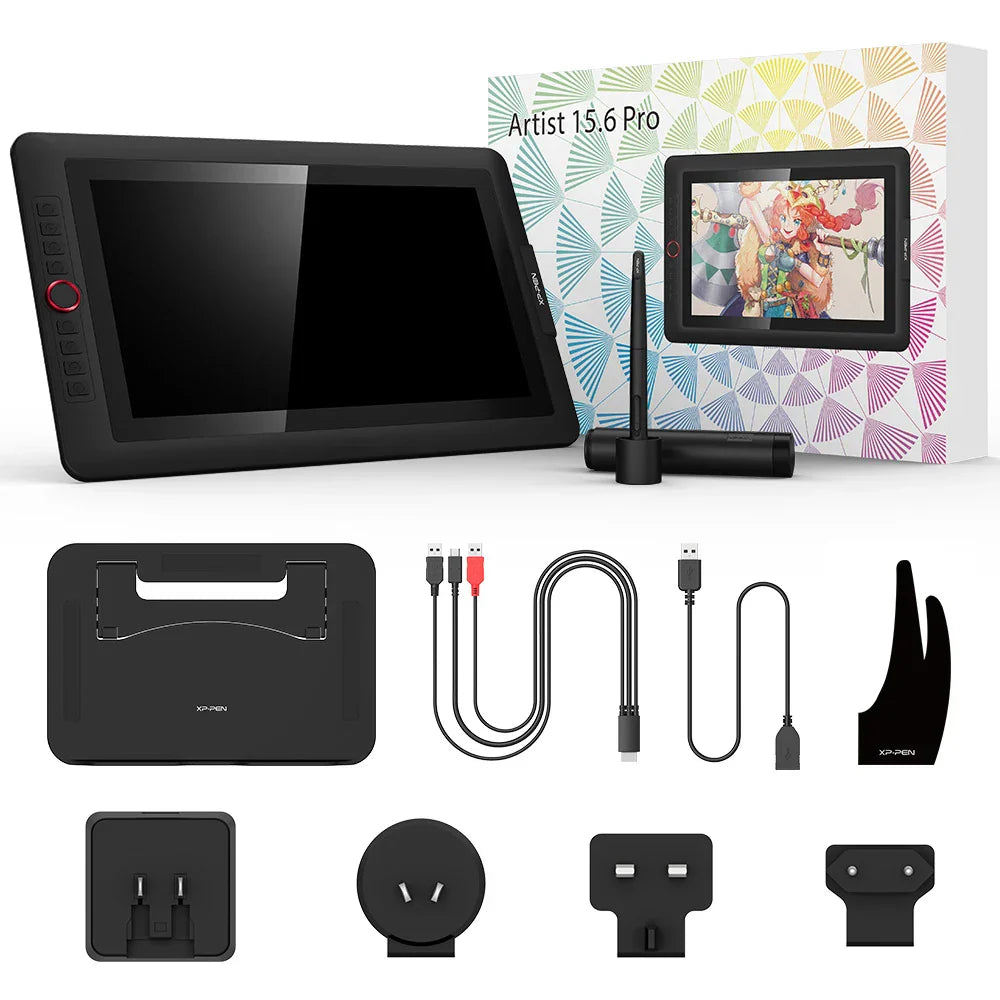 XPPen Artist 15.6 Pro Drawing Tablet Graphic Monitor