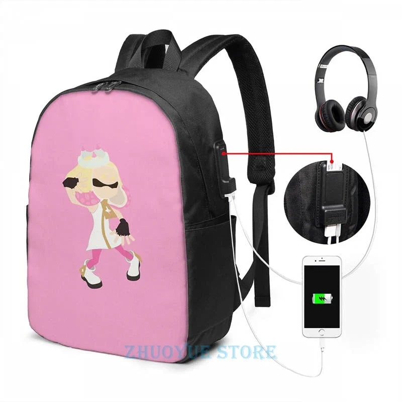 Funny Graphic print Pearl Splatoon 2 USB