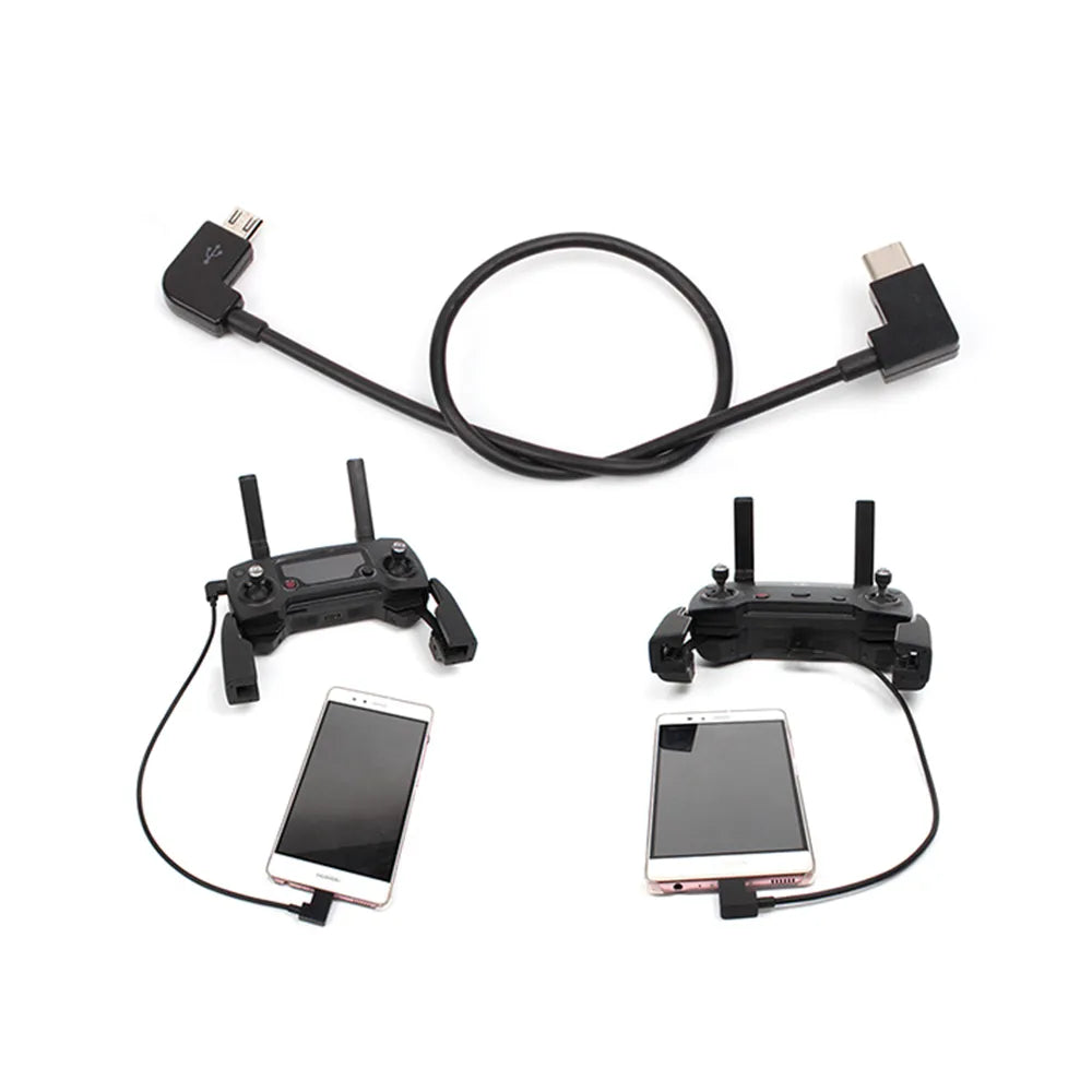 Data Cable OTG Remote Controller to Phone Tablet