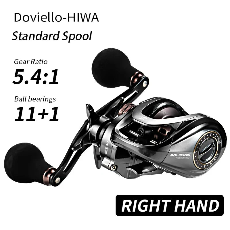 HIAW200 Baitcasting Reel 9.5Kg Max Drag 11 +