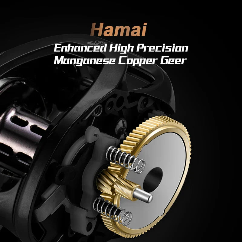 HIAW200 Baitcasting Reel 9.5Kg Max Drag 11 +