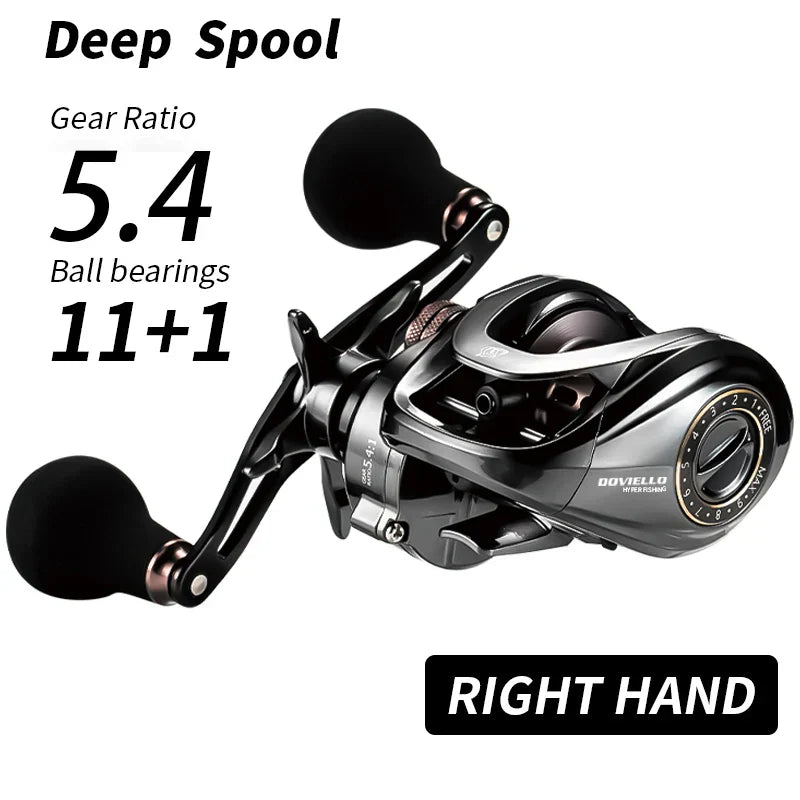HIAW200 Baitcasting Reel 9.5Kg Max Drag 11 +