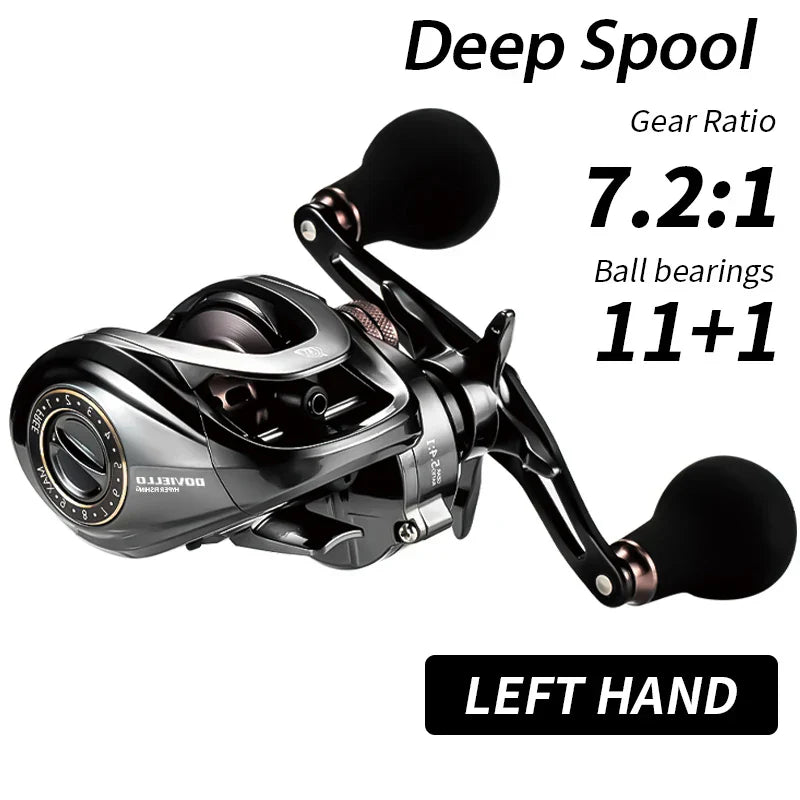 HIAW200 Baitcasting Reel 9.5Kg Max Drag 11 +