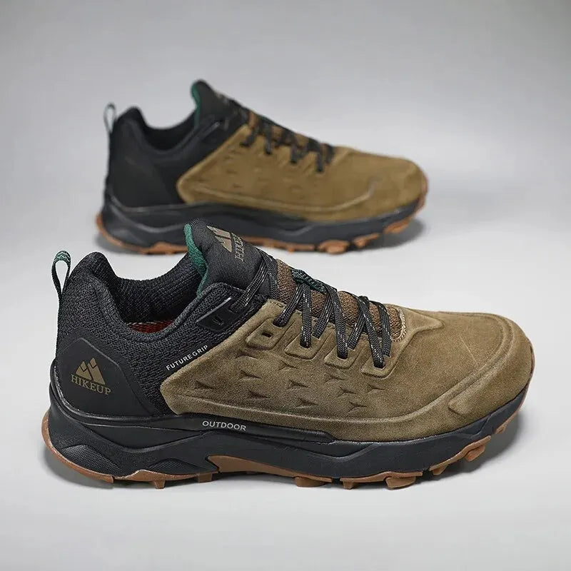 HIKEUP Latest Men's Hiking Shoes Wear-resistant Non-slip Outdoor