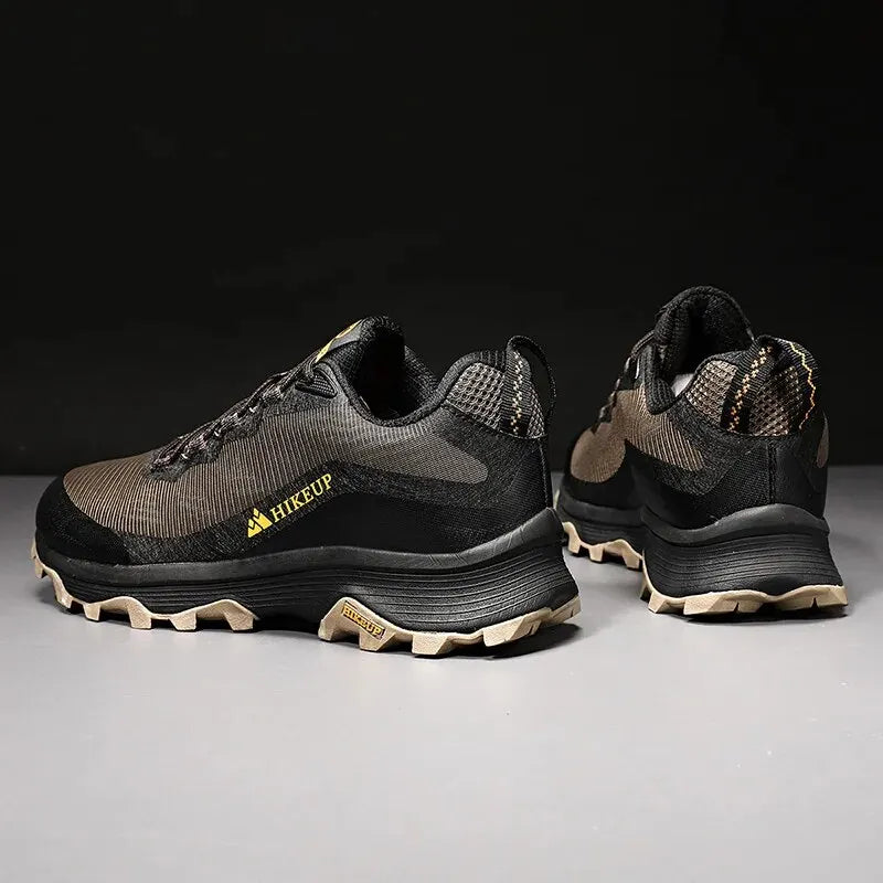 HIKEUP Outdoor Running Shoes Men Women Anti-skid Hiking