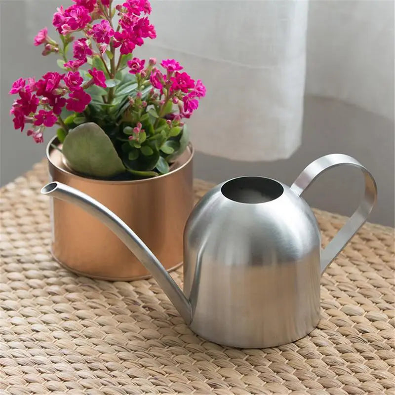 Stainless Steel Watering Pot Gardening Potted Small Watering