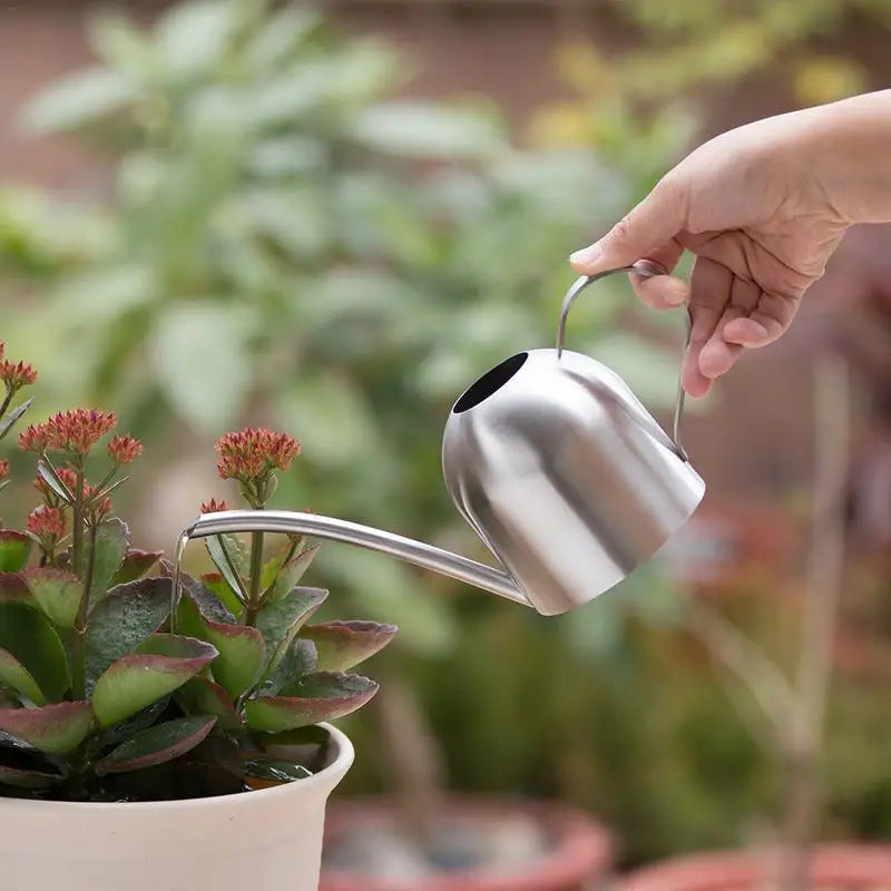Stainless Steel Watering Pot Gardening Potted Small Watering