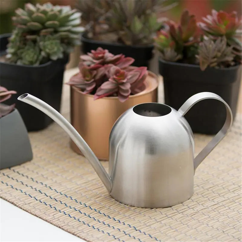 Stainless Steel Watering Pot Gardening Potted Small Watering