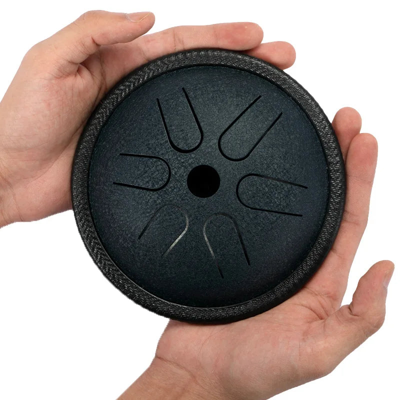 HLURU Mini Music Drum 5.5 Inch 6 Notes