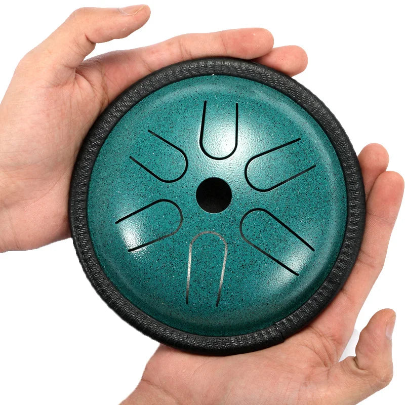 HLURU Mini Music Drum 5.5 Inch 6 Notes