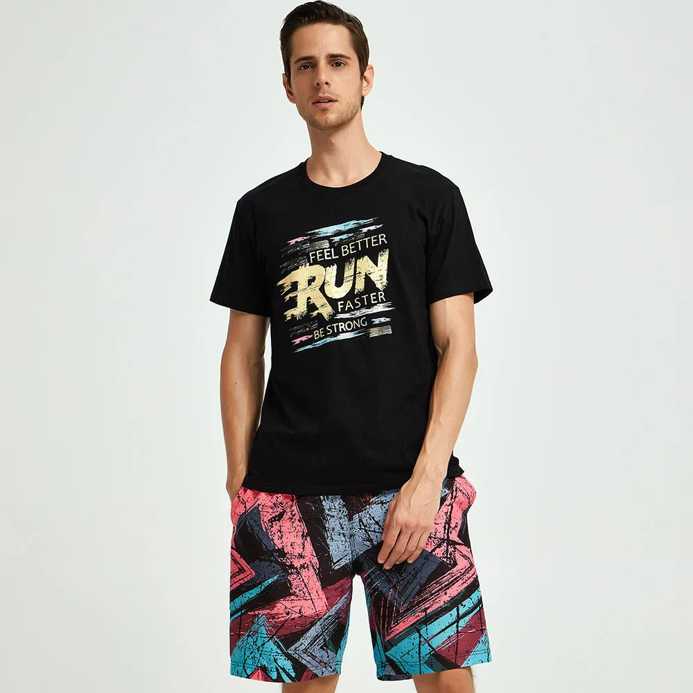 HOTMANGO Men's Beach Shorts Quick Drying Loose and