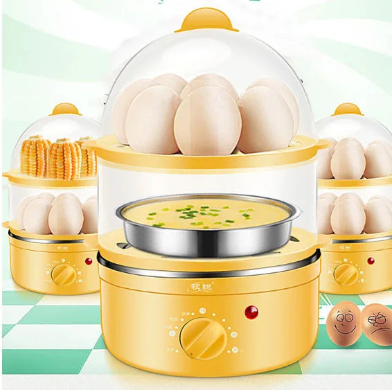 Electrical Egg Steamer 30 Minutes Timer Auto Power