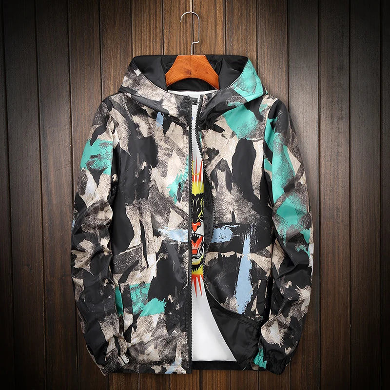 Windbreaker Jackets Men 2020 Causal Men Zipper Lightweight
