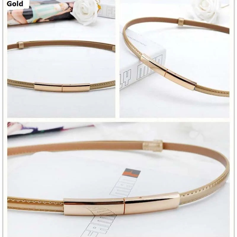 KYLIE PINK 2020 New Fashion Leather Belts for