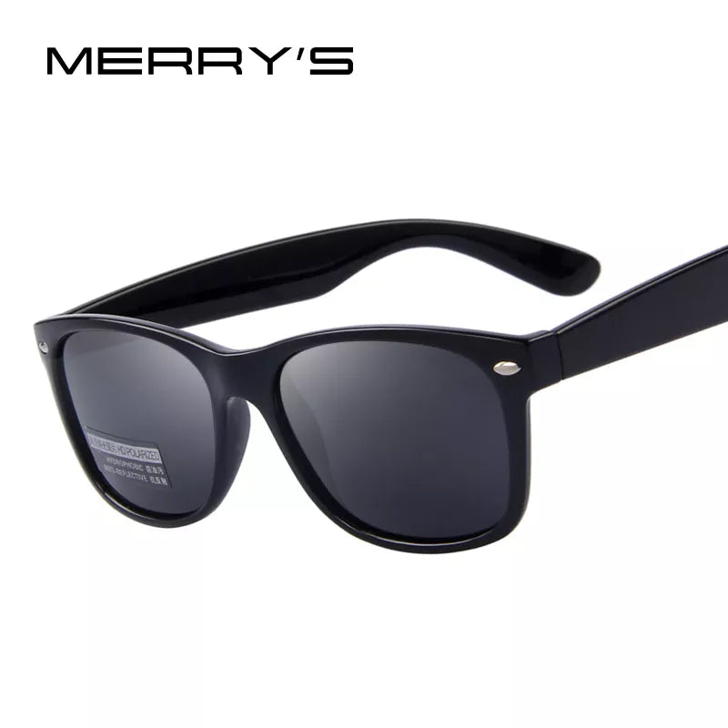 MERRYS Men Polarized Sunglasses Classic Men Retro Rivet