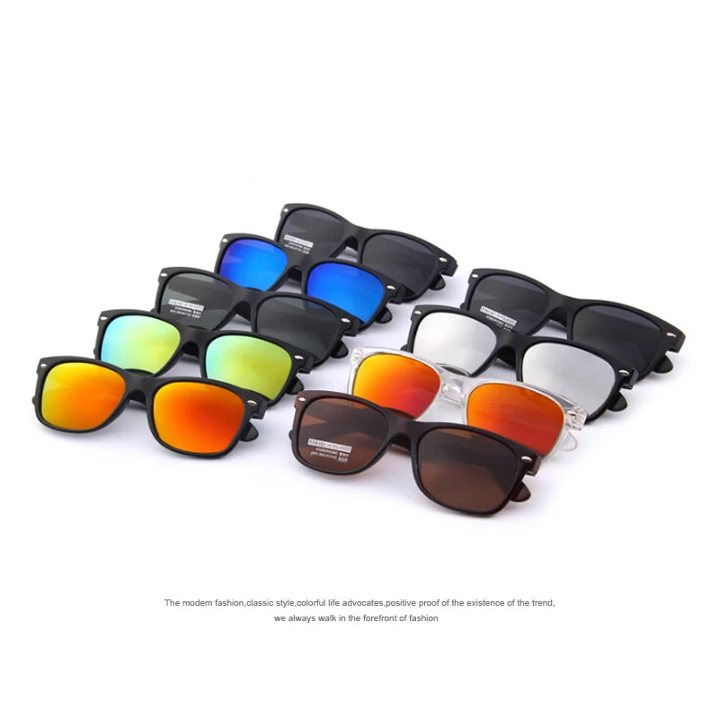 MERRYS Men Polarized Sunglasses Classic Men Retro Rivet