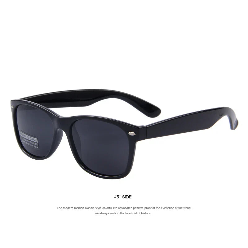 MERRYS Men Polarized Sunglasses Classic Men Retro Rivet