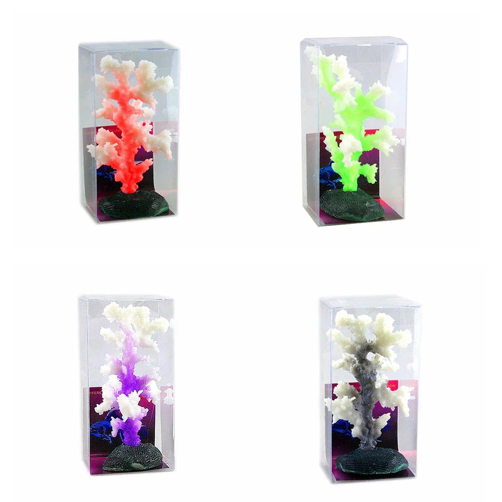 Luminous Sea Anemone Aquarium Ornament Artificial Silicone Coral