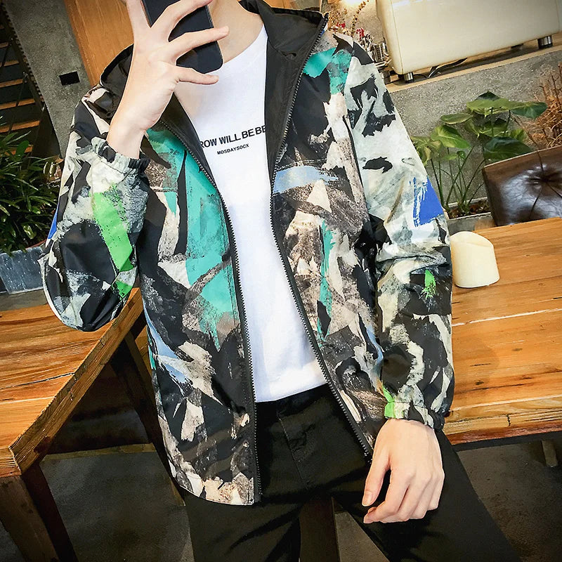 Windbreaker Jackets Men 2020 Causal Men Zipper Lightweight