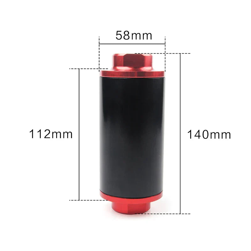 Automobile refitted 58mm AN6 AN8 AN10 fuel filter