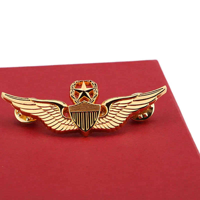 Classic Men Brooches Vintage WWII USAF Wings Military