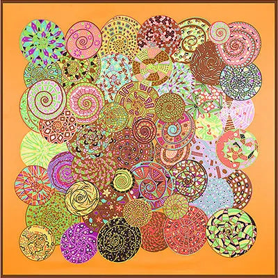 LESIDA Pure Silk Scarf Women Large Shawls Stoles