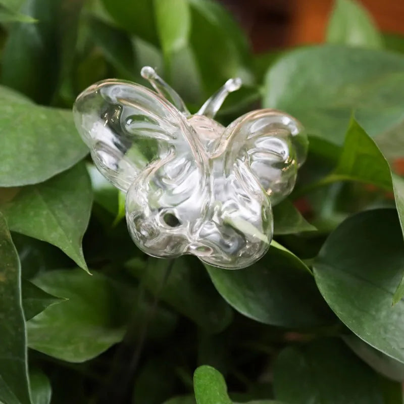 Houseplant Automatic Self Watering Glass Bird Watering Cans