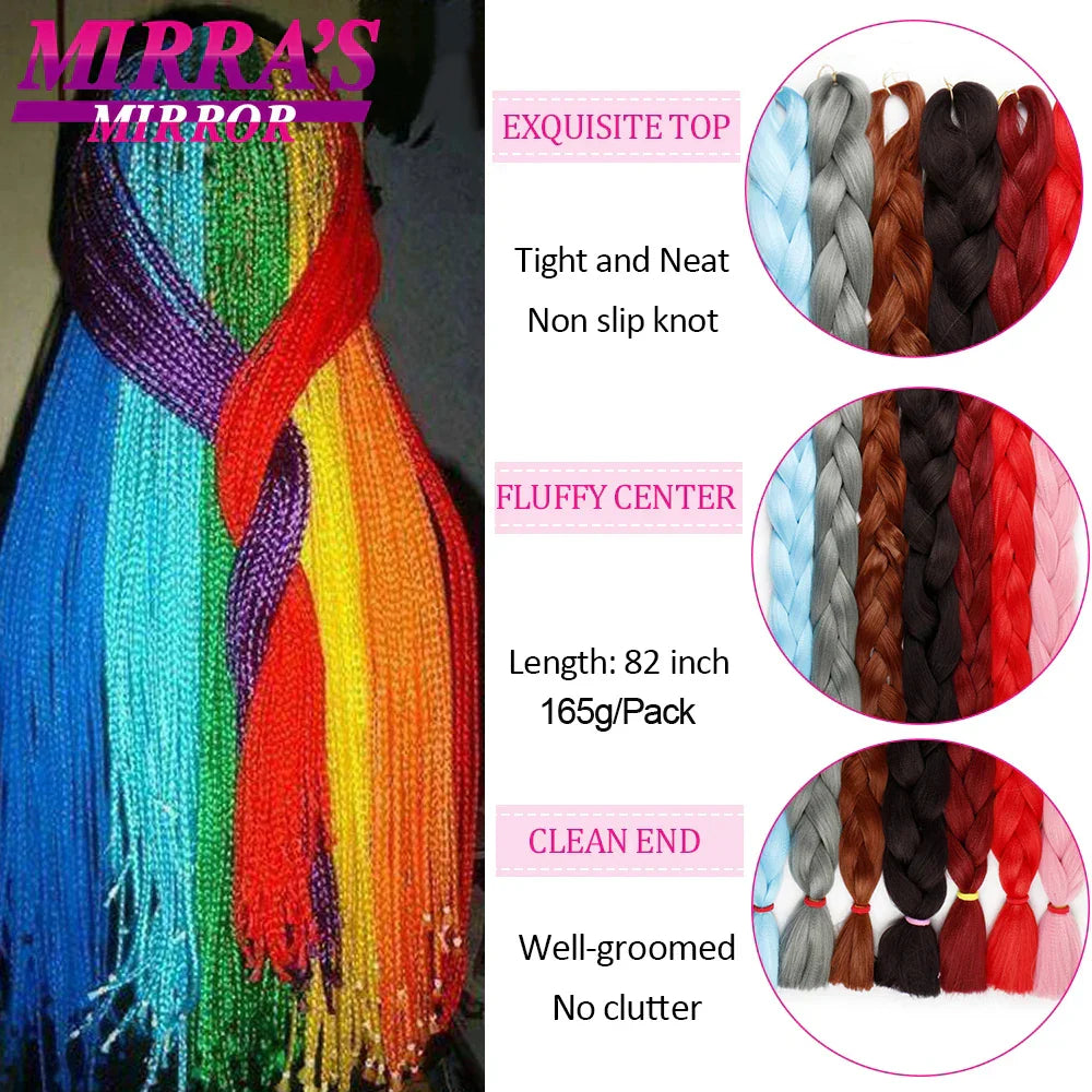 Mirra's Mirror 5 Packs Long Braiding Hair 82