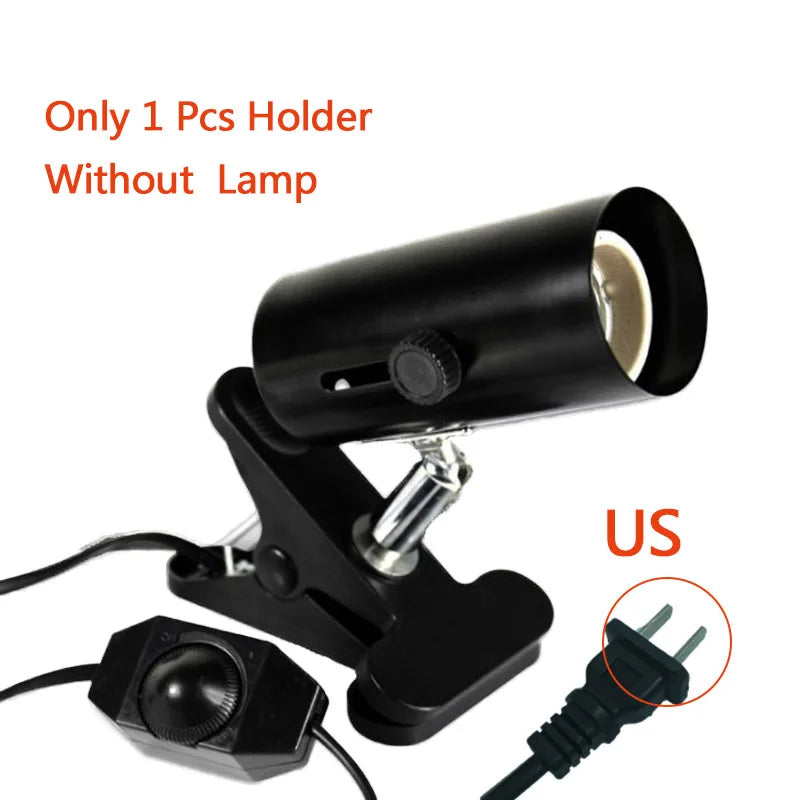 Heating Lamp Holder Clamp UVA+UVB 3.0 Lamp Set
