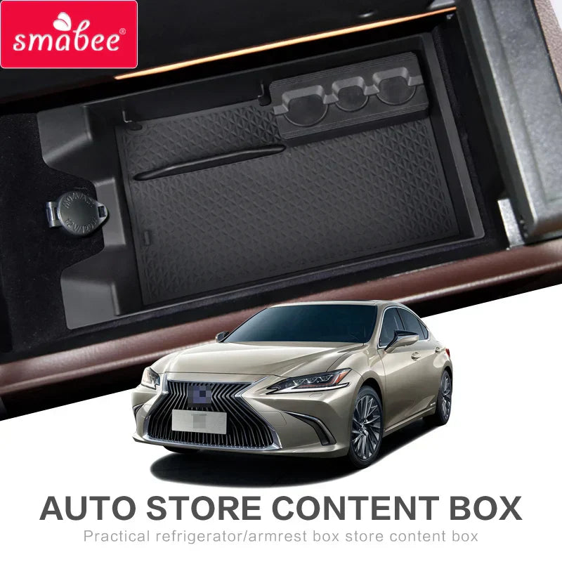 Smabee Armrest Box Storage for LEXUS ES 2018