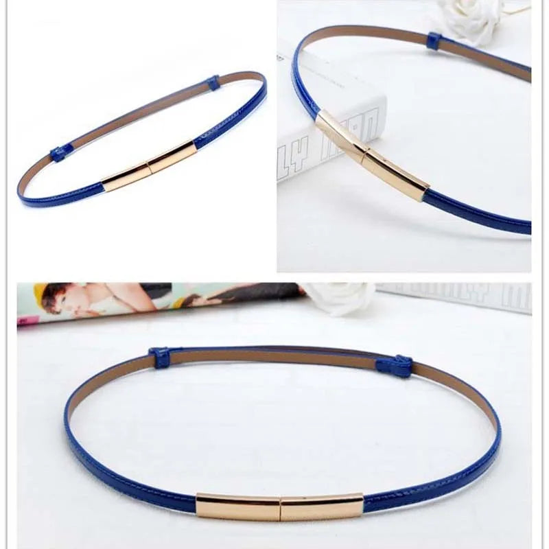 KYLIE PINK 2020 New Fashion Leather Belts for