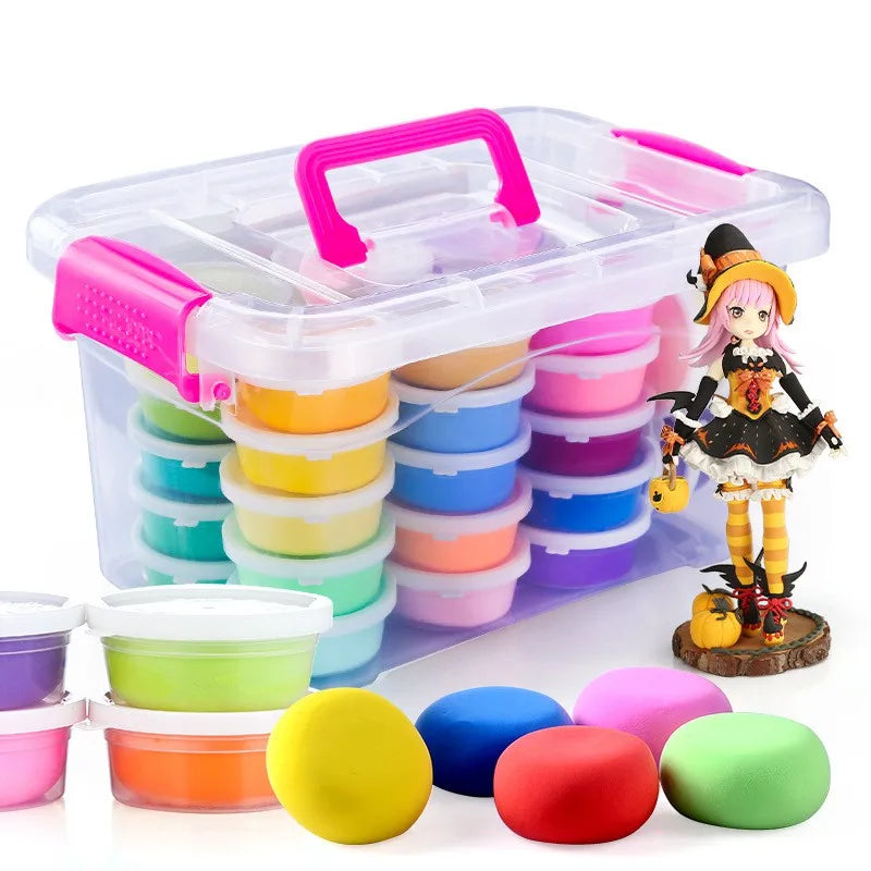 MOTOHOOD 36 Colors DIY Light Clay Intelligent Plasticine