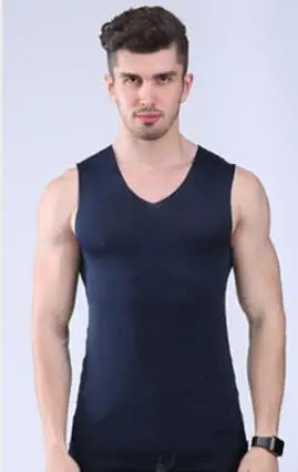 Summer Men Vest No trace of ice silk