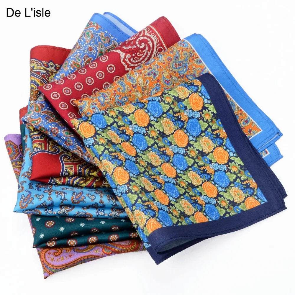 New Arrival 100 Natural Silk Handmade Pocket Handkerchief