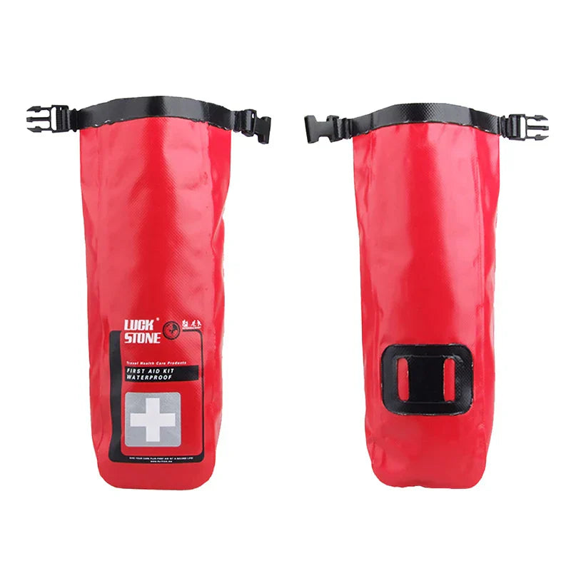 Red Waterproof 2L First Aid Bag Emergency Kits