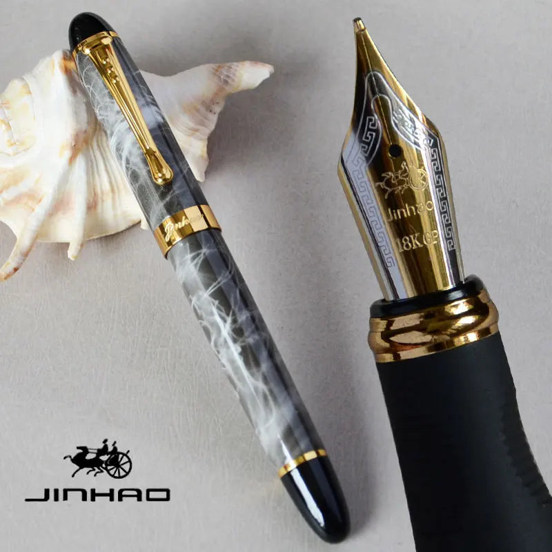 IRAURITA FOUNTAIN PEN JINHAO X450 DARK GREEN AND