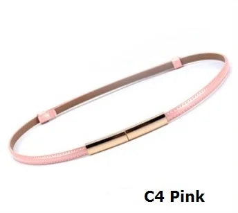 KYLIE PINK 2020 New Fashion Leather Belts for