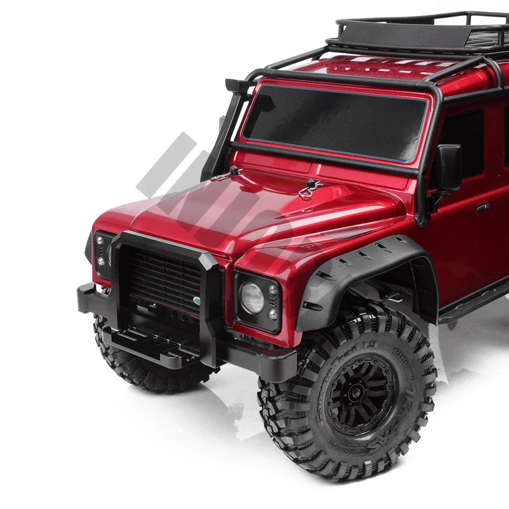 INJORA RC Car Classic Metal Front Rear Bumper