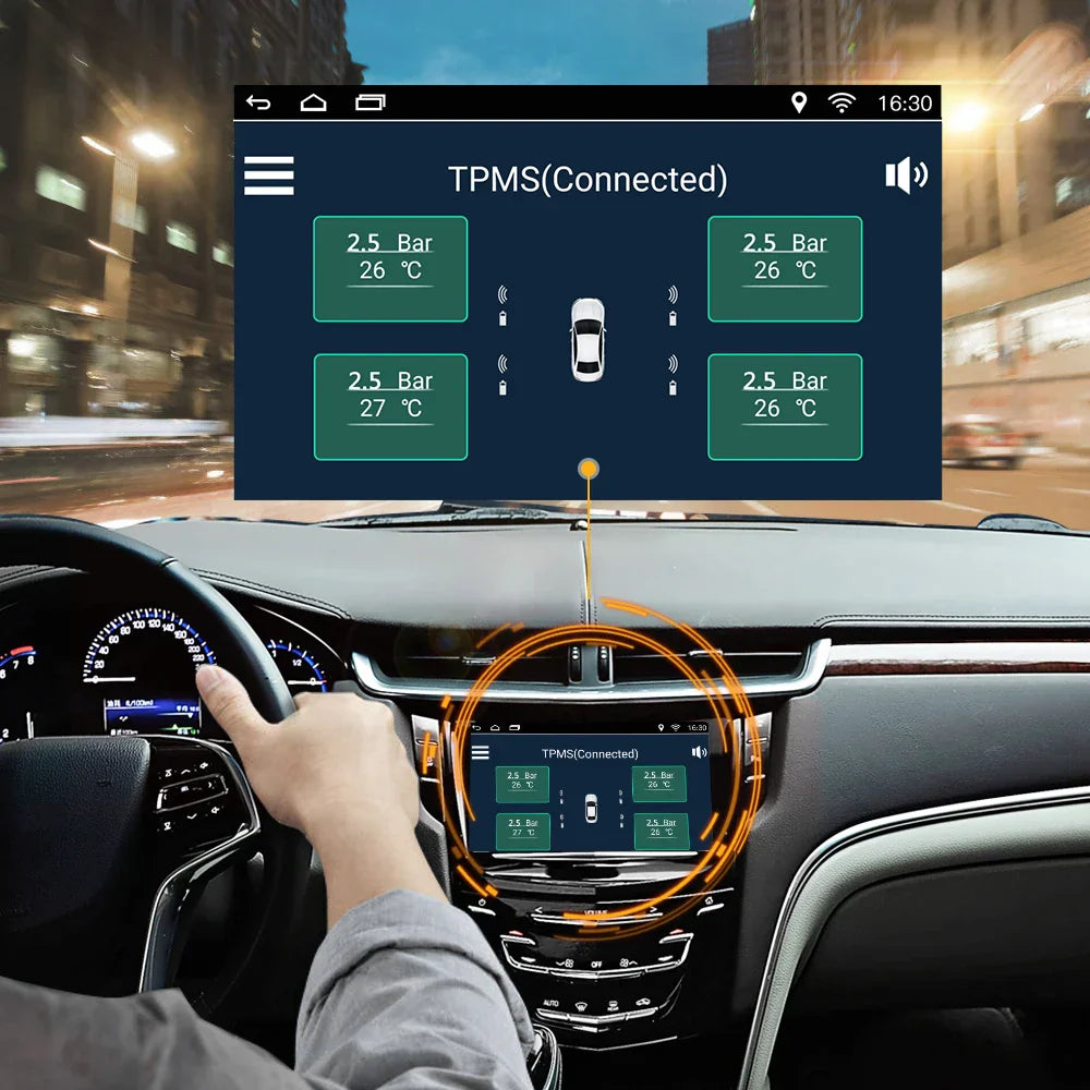 Deelife TPMS Android Tire Pressure Monitoring System Spare