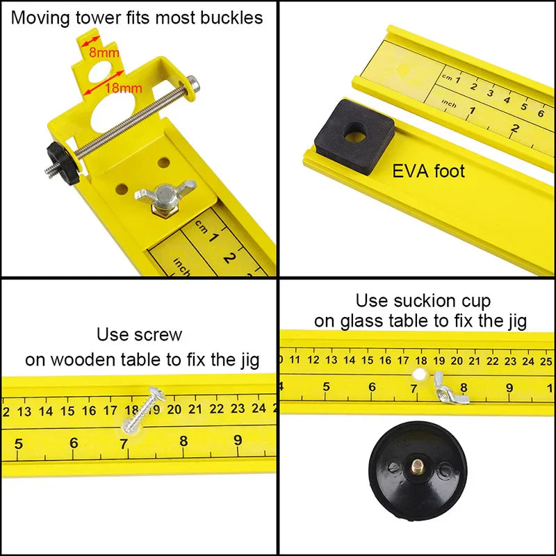 550 Paracord Jig Bracelet Maker Paracord Tool Kit