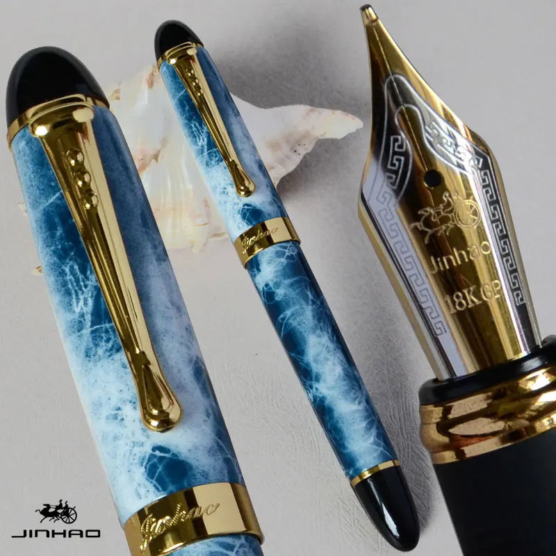 IRAURITA FOUNTAIN PEN JINHAO X450 DARK GREEN AND