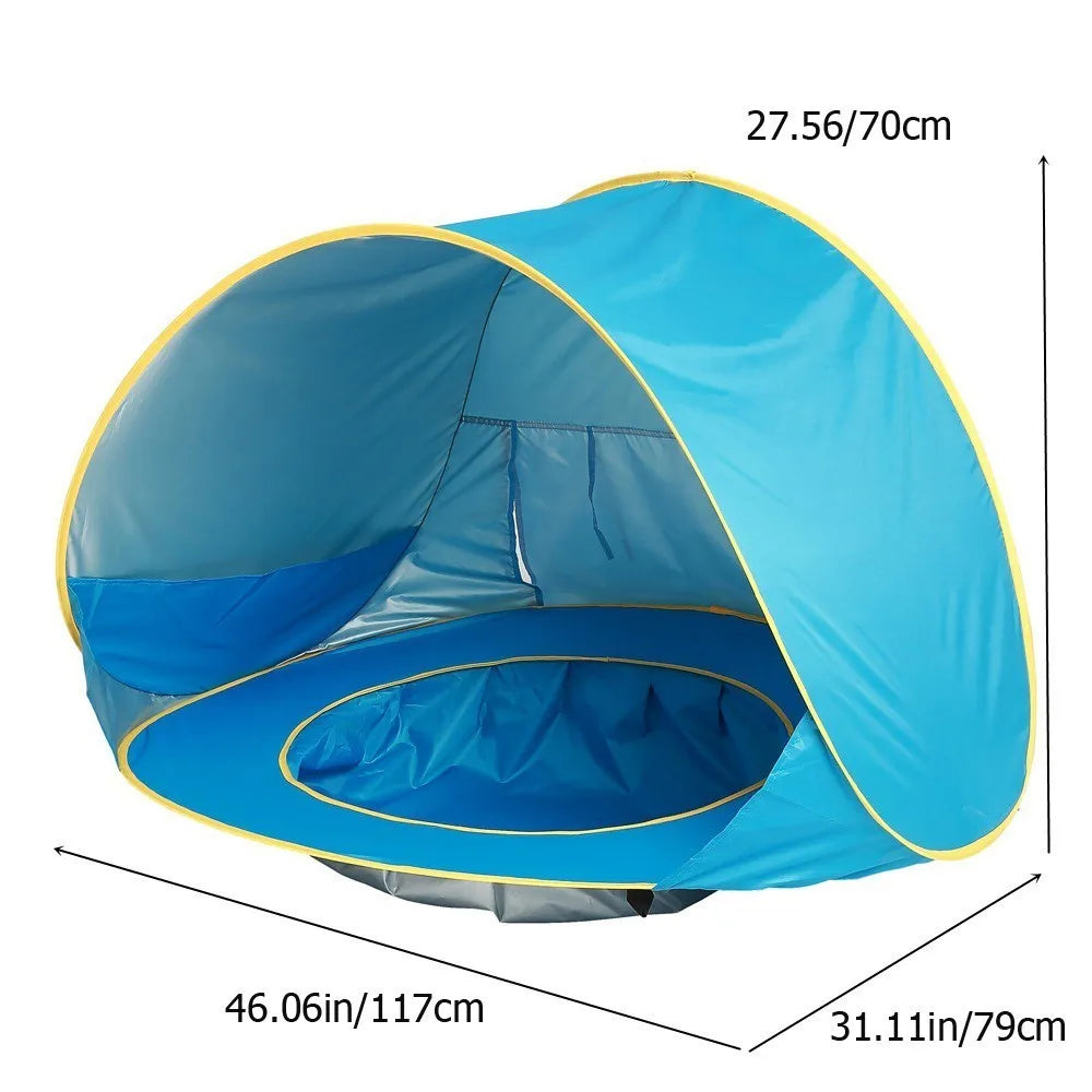 UPF 50+ Baby beach tent Waterproof Sun Shelter