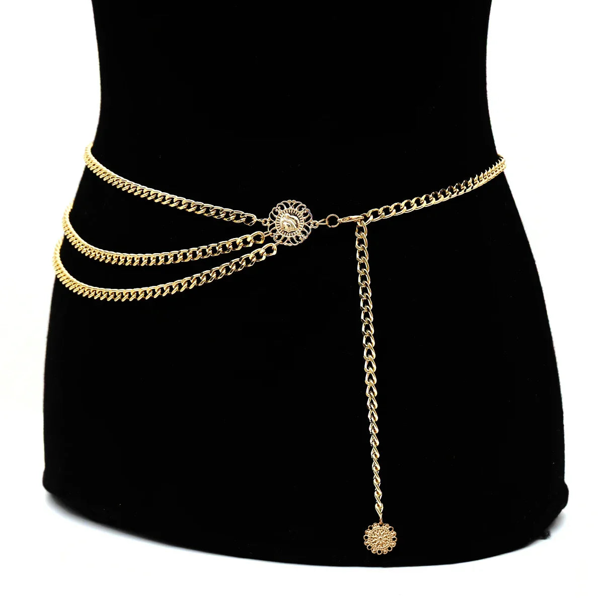 Sexy Bikini Beach Multilayer Waist Belt Chain Long