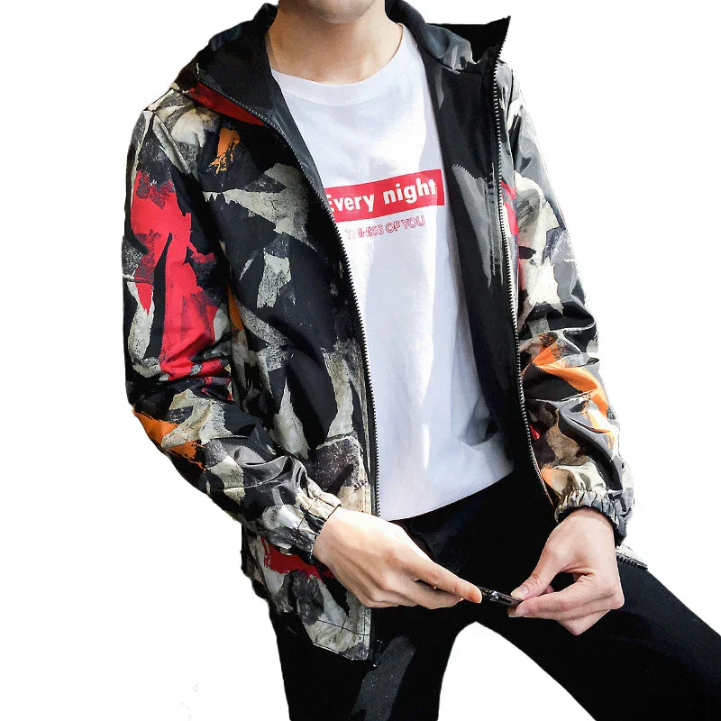 Windbreaker Jackets Men 2020 Causal Men Zipper Lightweight