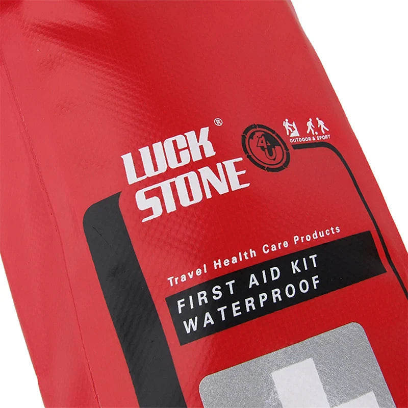 Red Waterproof 2L First Aid Bag Emergency Kits