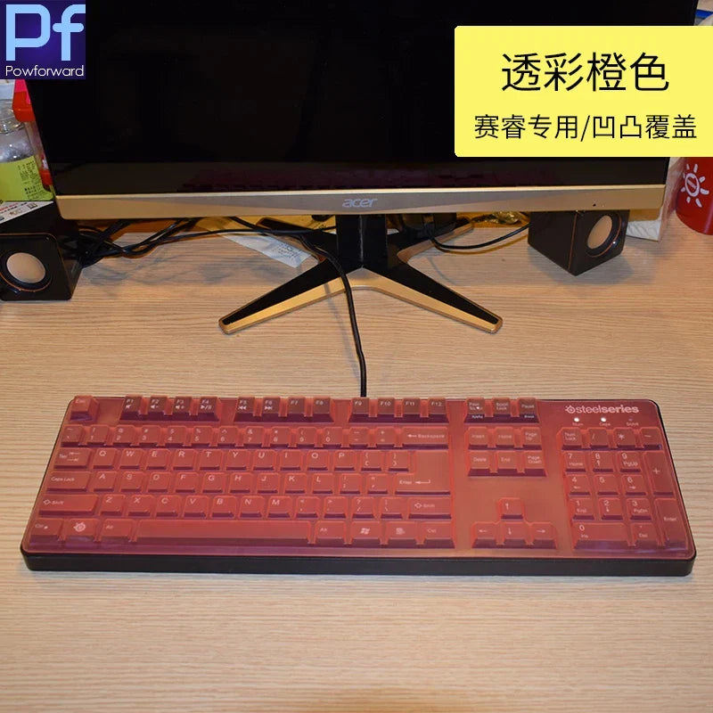 Desktop PC keyboard covers Silicone dustproof clear Keyboard