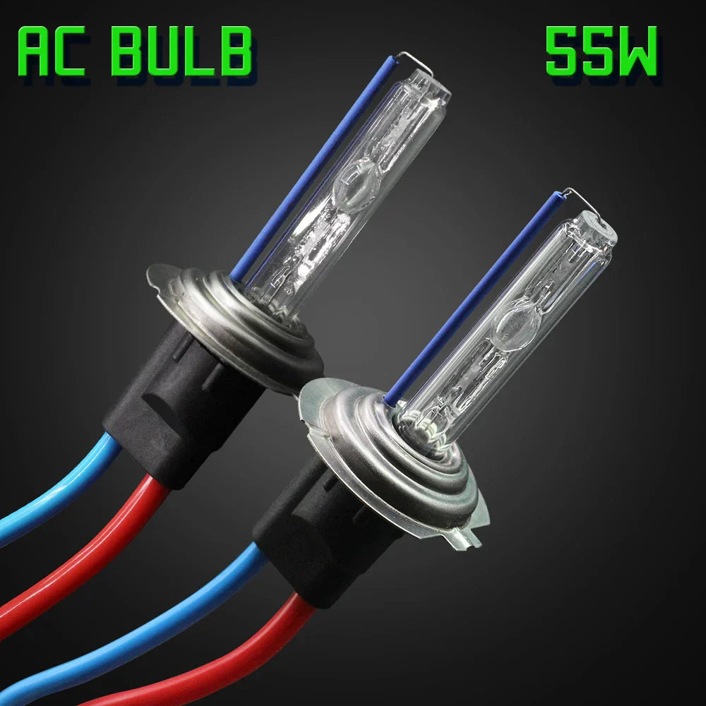 H1 H3 H7 H8 H11 9005 HB3 9006 HB4 881 880 9012 Car Xenon Light HID Kit AC Ballast + Bulb 55W 3000K-8000K For Headlight Fog Light
