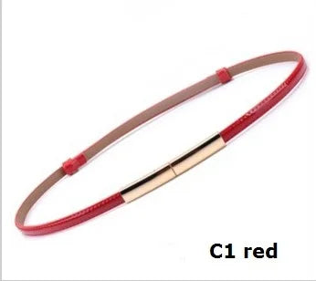 KYLIE PINK 2020 New Fashion Leather Belts for
