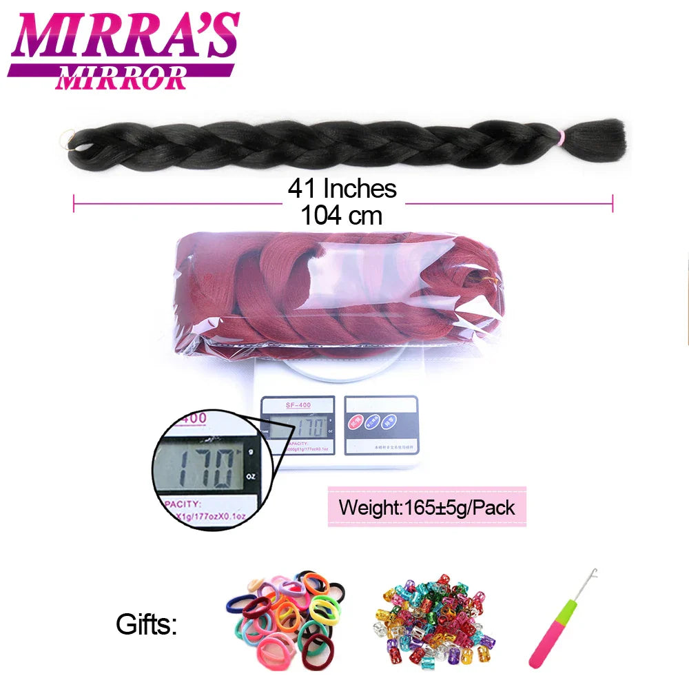 Mirra's Mirror 5 Packs Long Braiding Hair 82