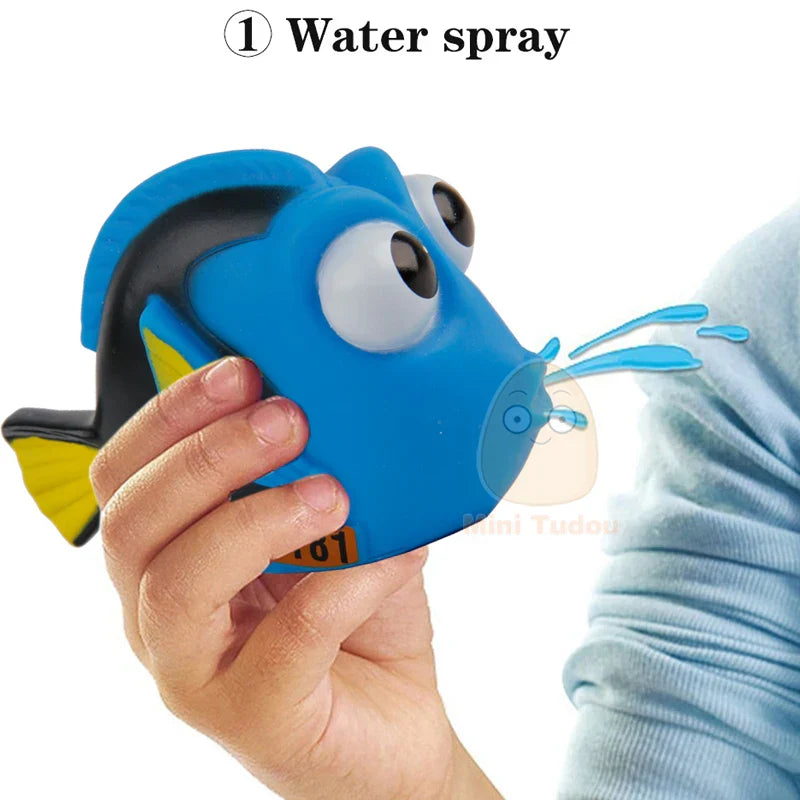 Baby Bath Toys Finding Fish Kids Float Spray